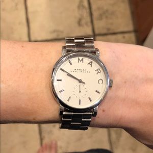 Marc Jacobs Baker stainless steel watch